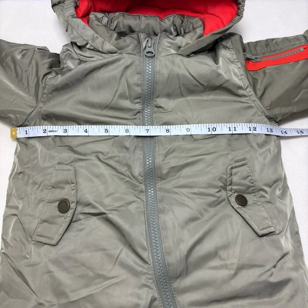 GAP‎ Baby Gap Olive Green Snowsuit Size 6-12 Months